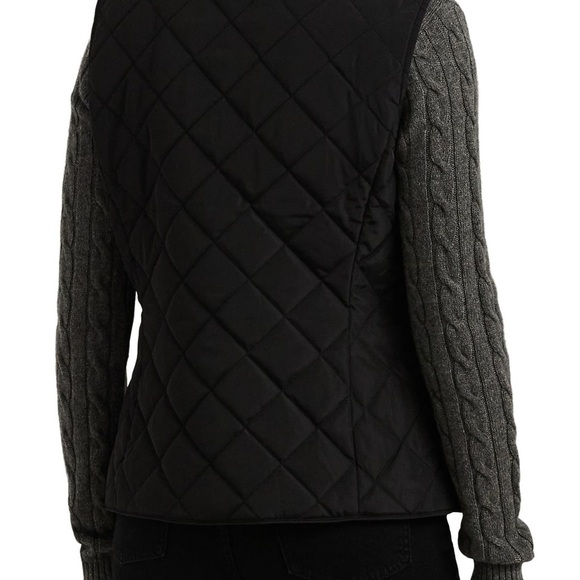 Lauren Ralph Lauren Women's Recycled Quilt Vest W Crest 23" - Picture 8 of 10